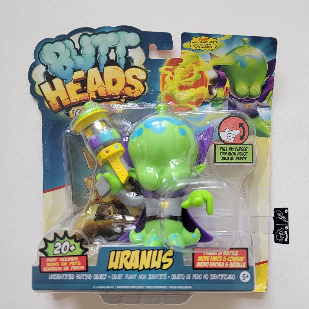 Buttheads Series 2 - Uranus (Alien) - Interactive Farting Toy - By WowWee